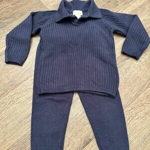 Bloomingdales Baby Sweater and Pants Set Sz 18-24m